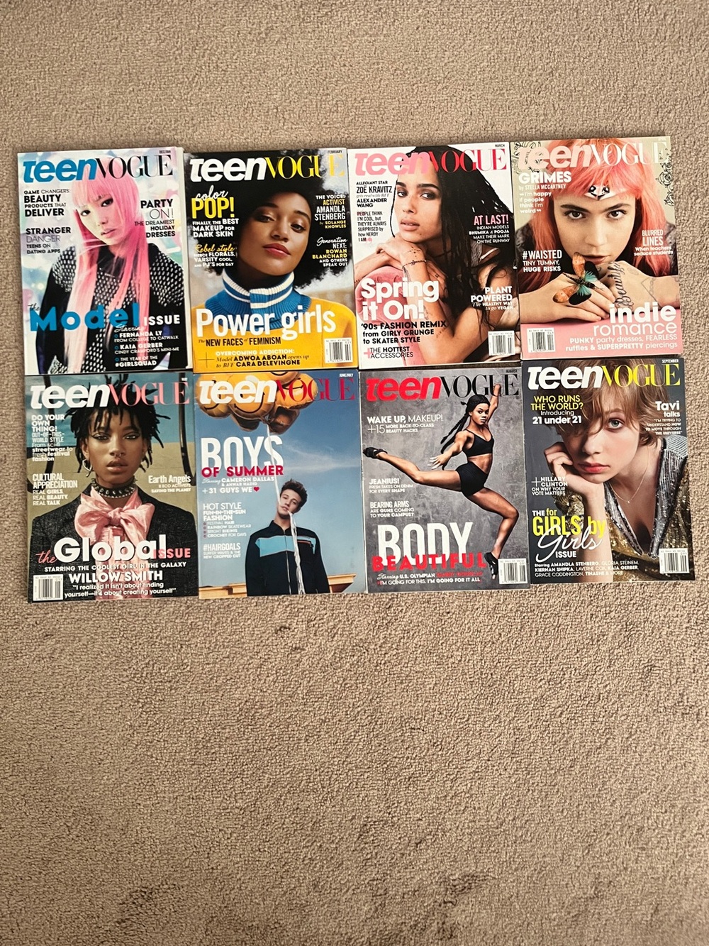 Teen Vogue Magazine - 2016
Collection Bundle